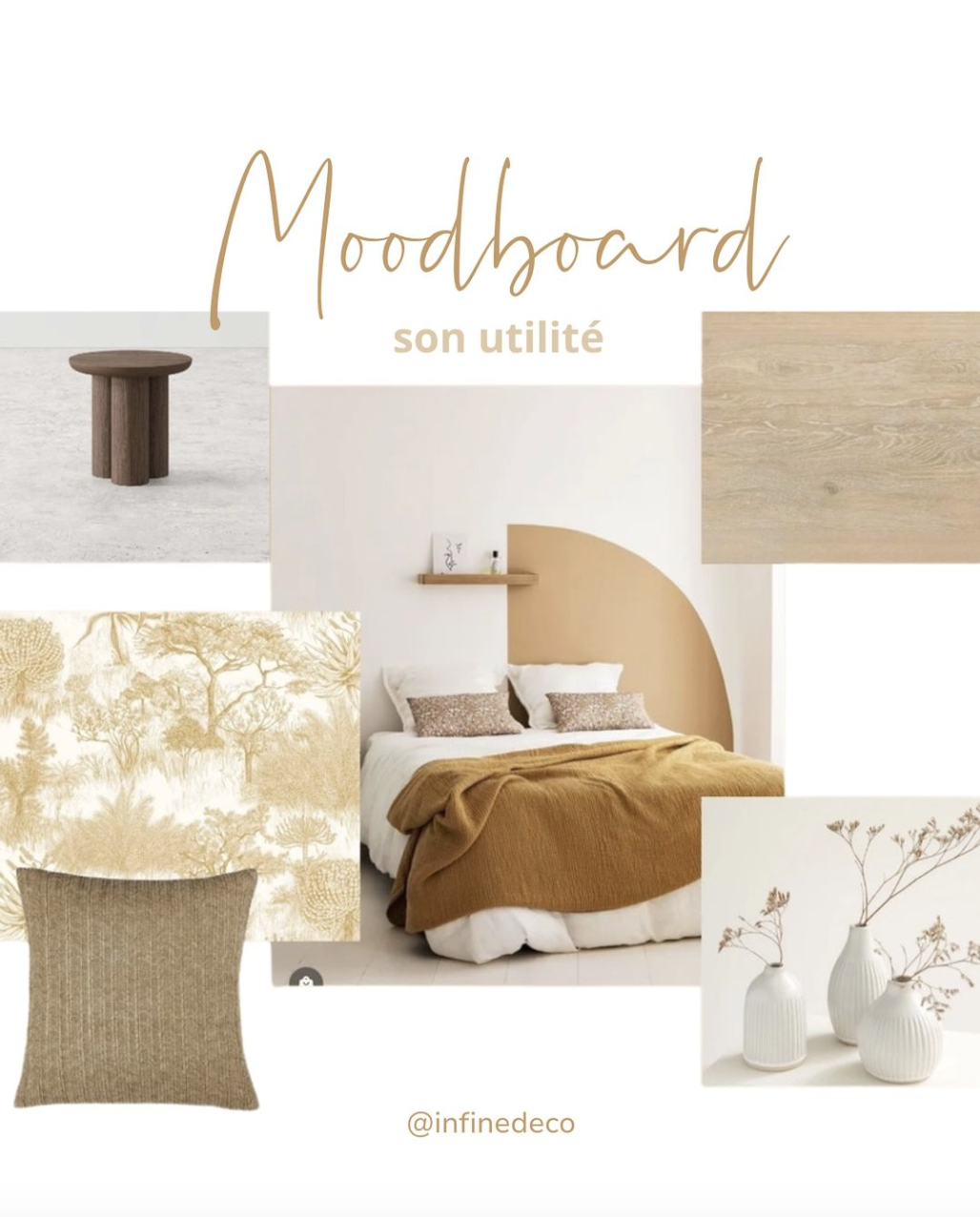 Avez-vous déjà réalisé un moodboard ? 🌿